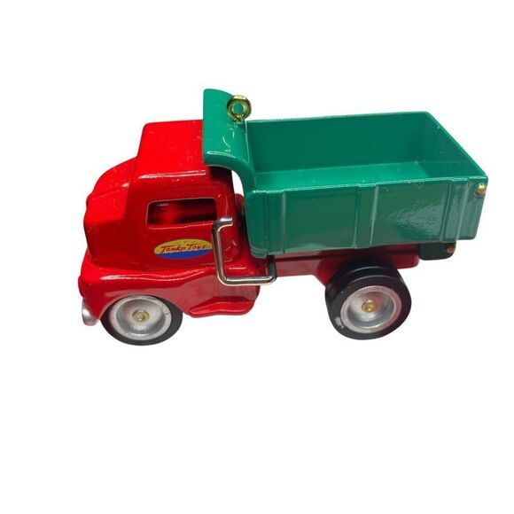 Tonka Toy Dump Truck Hallmark Keepsake Christmas Ornament Die Cast Metal 2000 - Picture 2 of 3